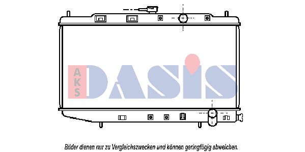 AKS DASIS Radiators, Motora dzesēšanas sistēma 100870N